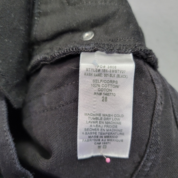 REDONE ORIGINALS HIGH RISE STRAIGHT LEG RAW HEM, SIZE 28 - Picture 5 of 12